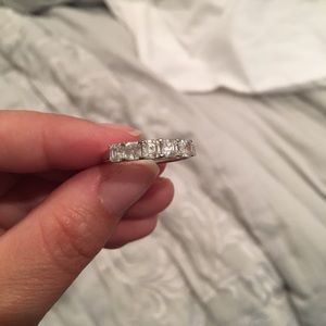 Princess Cut CZ band